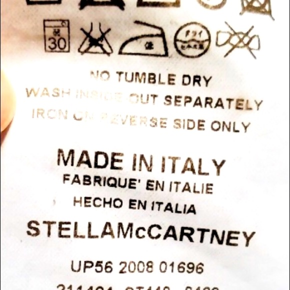 Almost NEW Stella McCartney vacation jeans 5 pocket skinnies a lightweig… - Picture 8 of 9